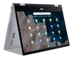Acer Chromebook CP513-1HL-S1YN Snapdragon 7c 33,8 cm (13.3") Touchscreen Full HD 8 GB LPDDR4x-SDRAM 128 GB eMMC Wi-Fi 5 (802.11ac) ChromeOS voor ondernemingen Zilver