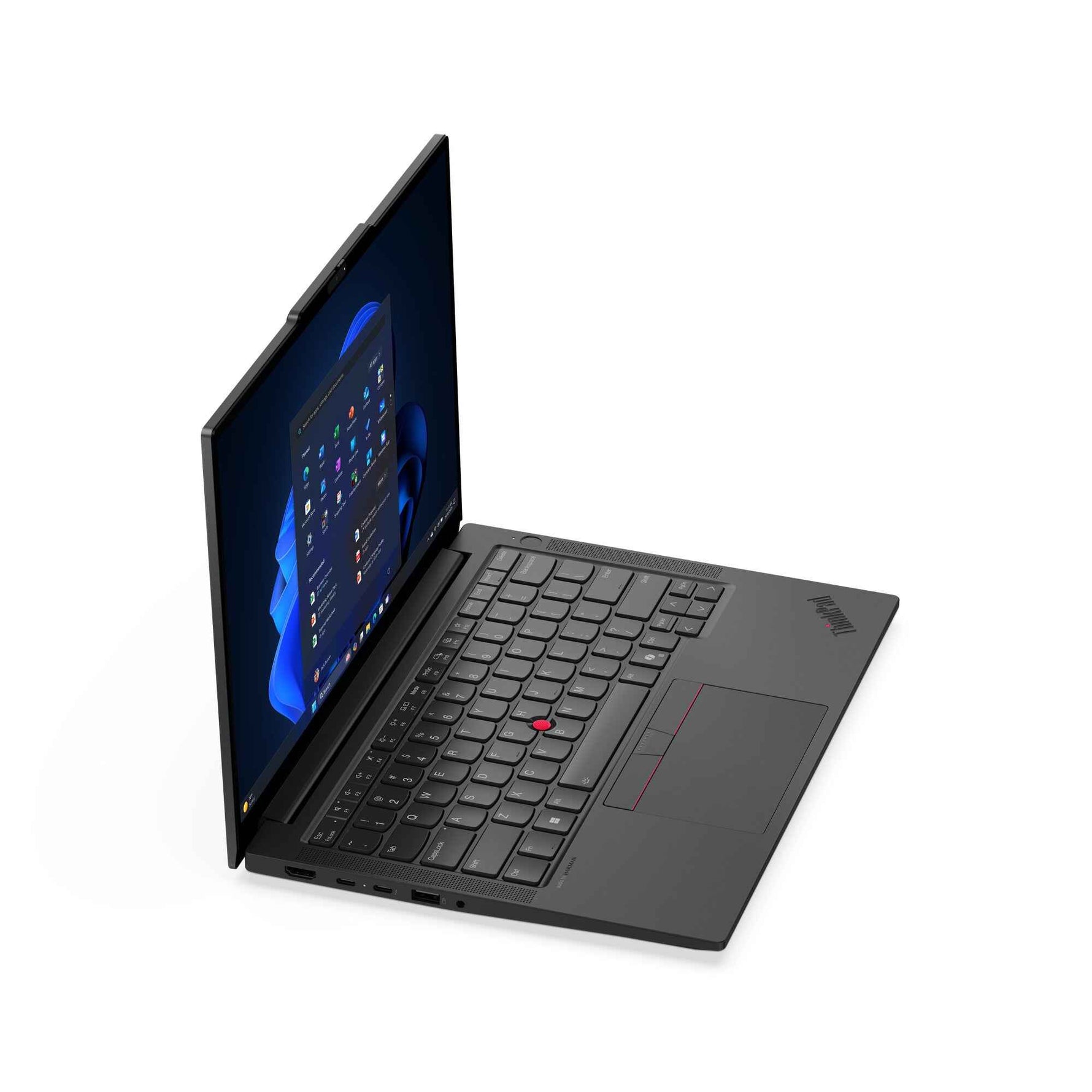 Lenovo ThinkPad E14 Gen 7 (Intel) Copilot+ PC Intel Core Ultra 5 226V Laptop 35,6 cm (14") WUXGA 16 GB LPDDR5x-SDRAM 512 GB SSD Wi-Fi 6E (802.11ax) Windows 11 Pro Engels Zwart