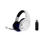 HyperX Cloud Stinger Core - draadloze gamingheadset (wit-blauw) - PS5-PS4