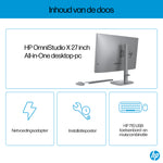 HP OmniStudio X 27-cs0091nd Intel Core Ultra 7 155H 27inch UHD AG WLED 32GB DDR5 1TB PCIe NVMe SSD Intel Arc W11H Meteor Silver 68,6 cm (27") 3840 x 2160 Pixels Alles-in-één-pc DDR5-SDRAM Windows 11 Home Wi-Fi 7 (802.11be) AI PC