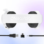 Oniverse Meteor Headset Bedraad Hoofdband Gamen Wit
