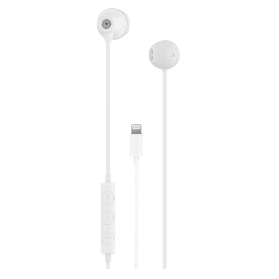 T'nB TNB ESCURV - Lightning semi intra-auricular earphones - White