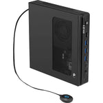 MSI Pro DP10 A14MG-004EU PC's/werkstation Intel® Pentium® Gold G7400 8 GB DDR5-SDRAM 128 GB SSD Windows 11 Pro Mini PC Zwart