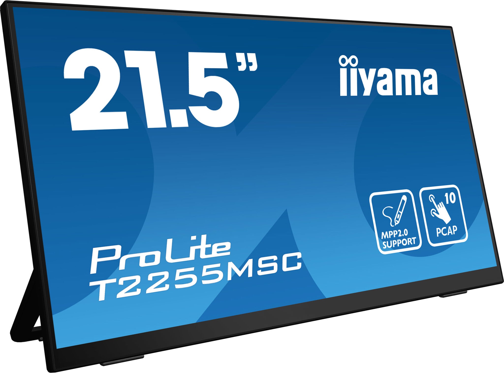 iiyama ProLite T2255MSC-B1 computer monitor 54,6 cm (21.5") 1920 x 1080 Pixels Full HD LCD Touchscreen Zwart