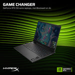 HP HyperX OMEN 15-ga0070nd Intel® Core™ i7 i7-14650HX 38,9 cm (15.3") 2.5K 24 GB DDR5-SDRAM NVIDIA GeForce RTX 5060 Wi-Fi 6 (802.11ax) Windows 11 Home Zwart