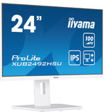 iiyama XUB2492HSU-W6 computer monitor 60,5 cm (23.8") 1920 x 1080 Pixels Full HD LED Wit