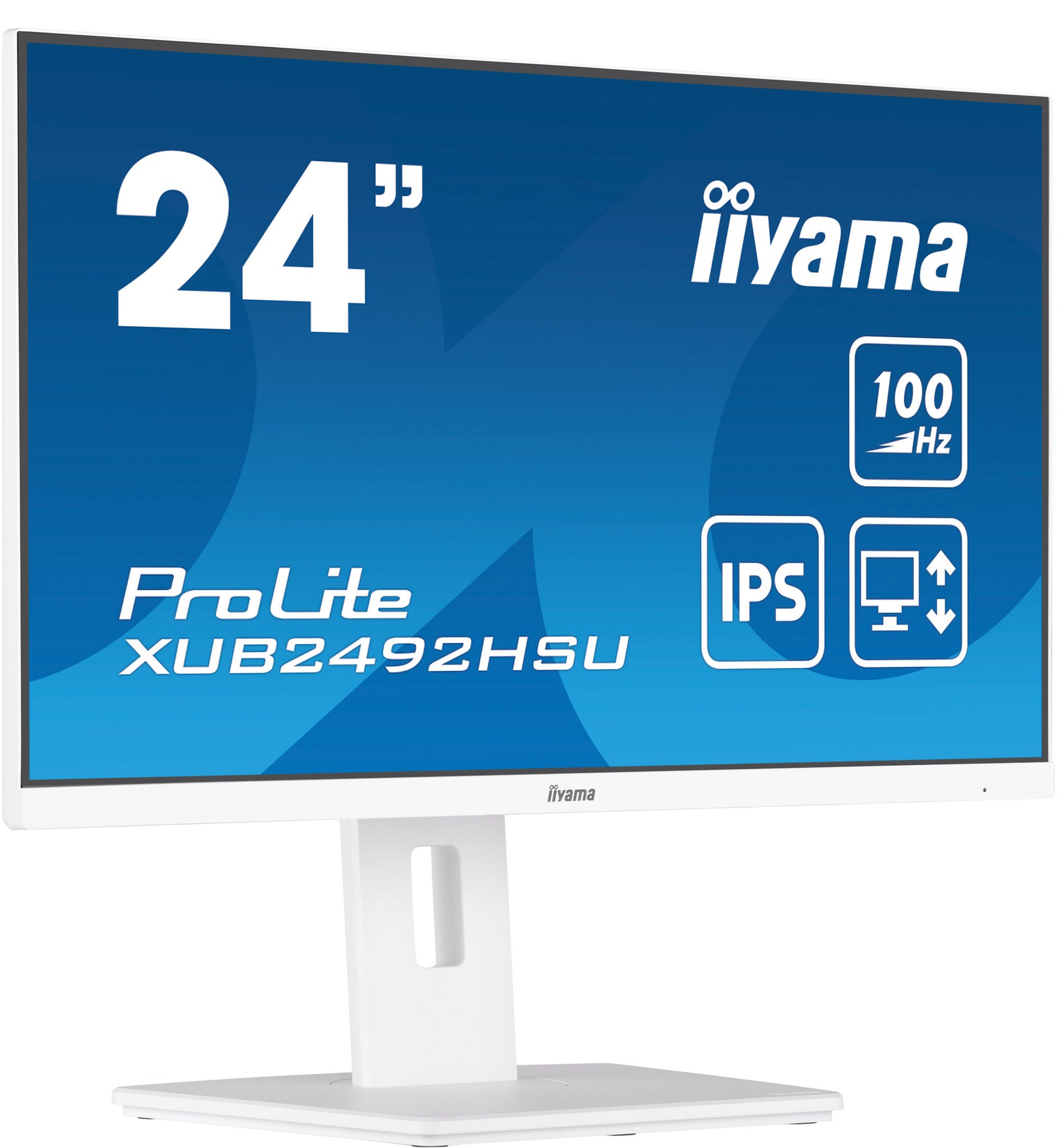 iiyama XUB2492HSU-W6 computer monitor 60,5 cm (23.8") 1920 x 1080 Pixels Full HD LED Wit