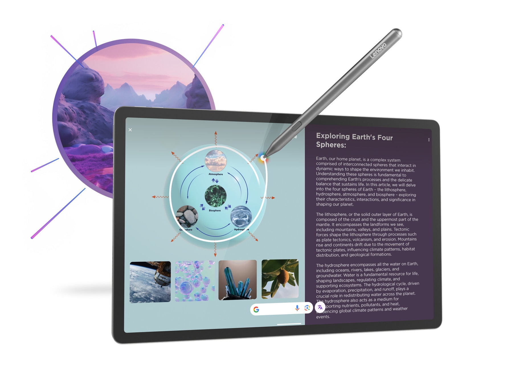 Lenovo Idea Tab Pro Mediatek 256 GB 32,3 cm (12.7") 8 GB Wi-Fi 6E (802.11ax) Android 14 Grijs