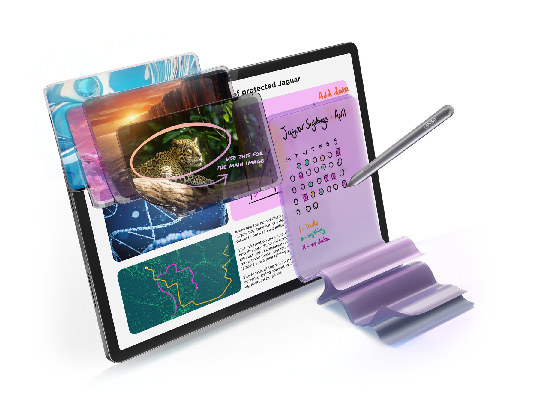 Lenovo Idea Tab Pro Mediatek 256 GB 32,3 cm (12.7") 8 GB Wi-Fi 6E (802.11ax) Android 14 Grijs