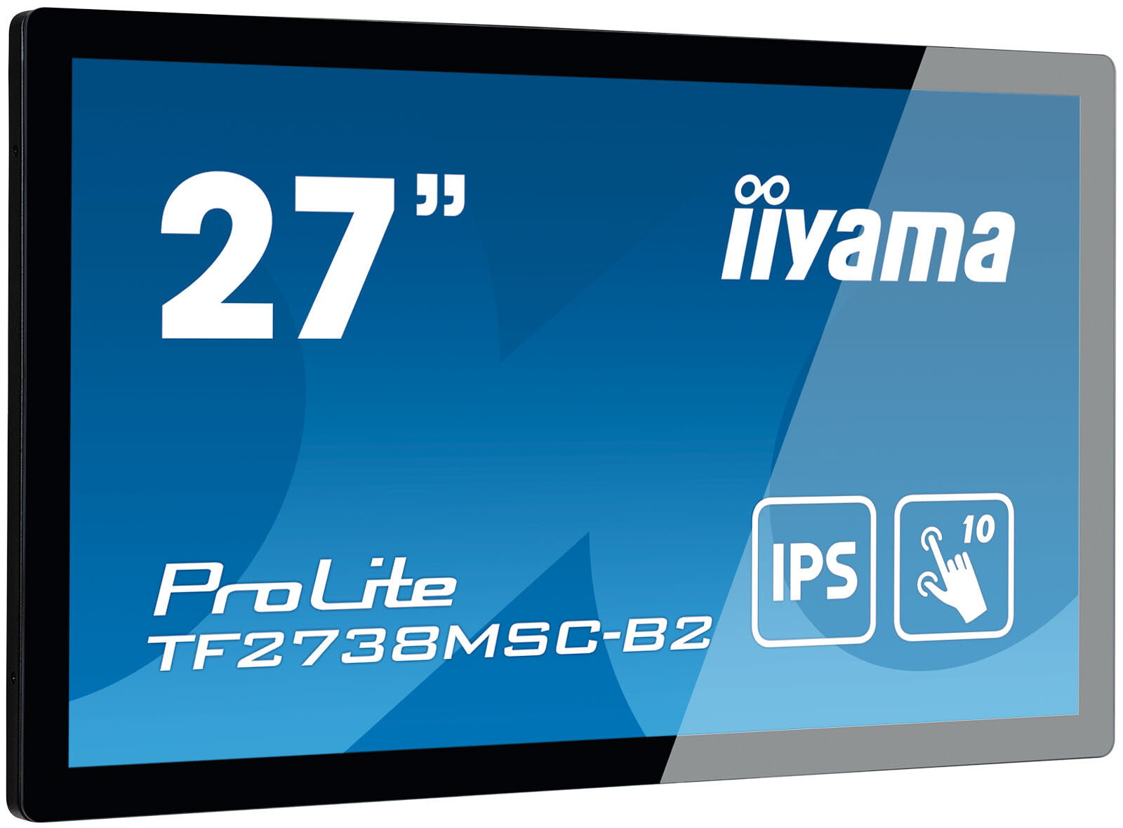 iiyama ProLite TF2738MSC-B2 computer monitor 68,6 cm (27") 1920 x 1080 Pixels Full HD LED Touchscreen Multi-gebruiker Zwart