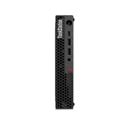 Lenovo ThinkStation P3 Tiny Gen 2 Intel Core Ultra 7 265T 32 GB DDR5-SDRAM 512 GB SSD NVIDIA RTX A400 Windows 11 Pro Mini PC Workstation Zwart