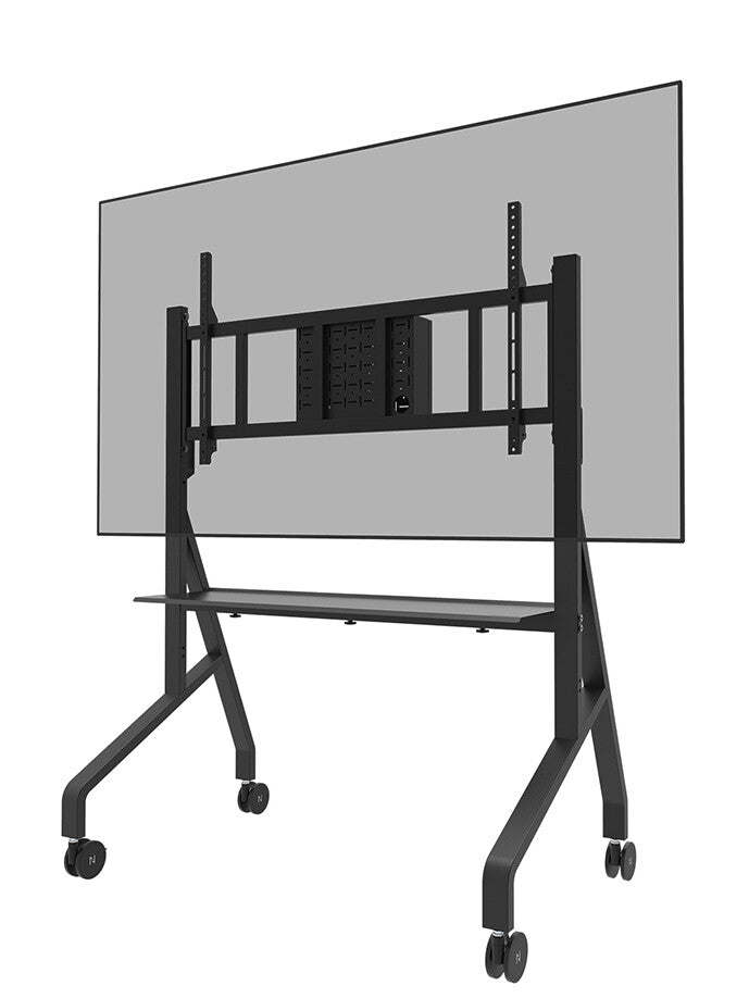 Neomounts FL50-575BL1 TV trolley 65-110" - snelle installatie - TÜV