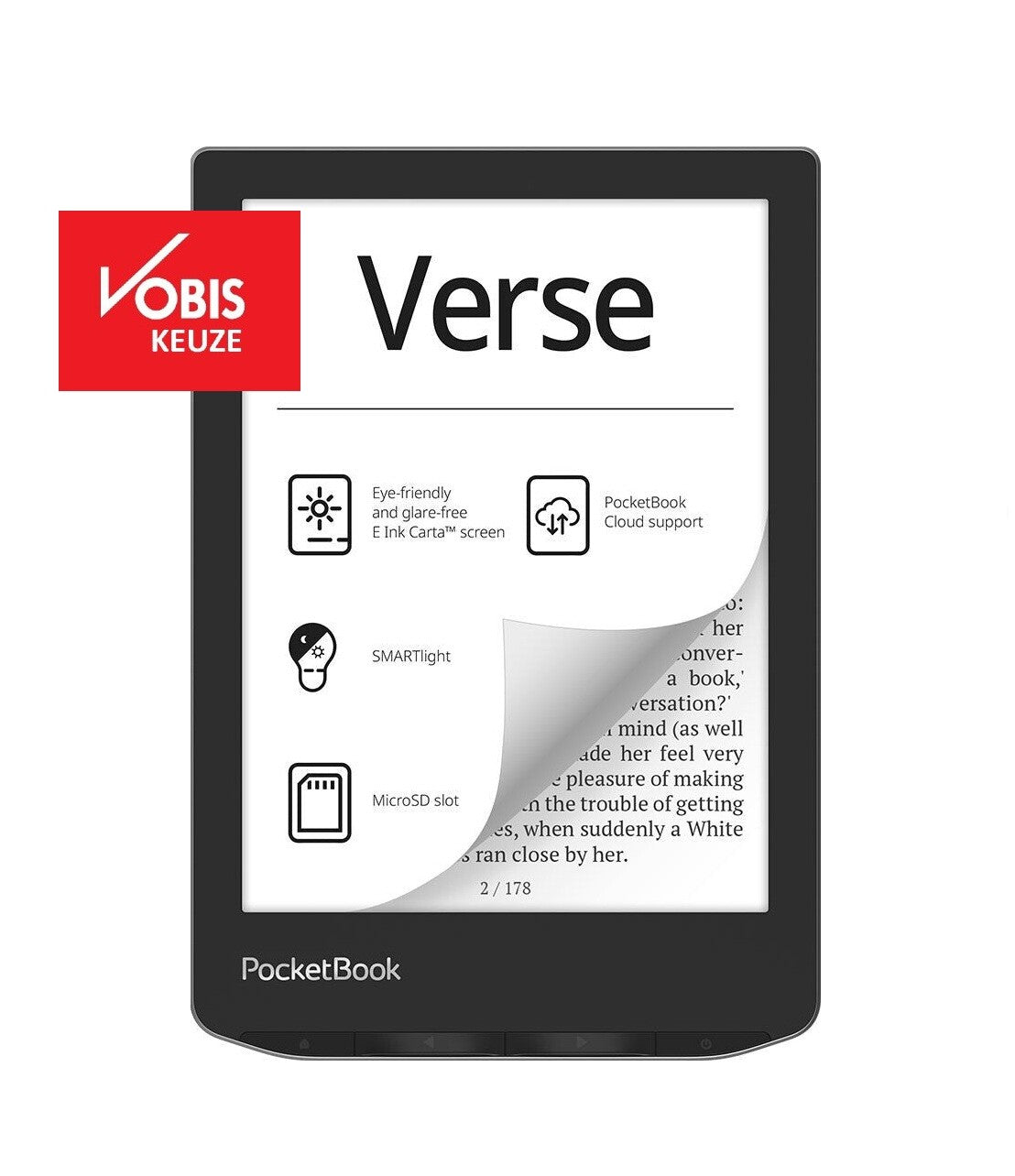 PocketBook Verse - Mist Grey