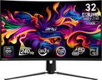MSI MPG 321CURX QD-OLED computer monitor 80 cm (31.5") 3840 x 2160 Pixels 4K Ultra HD Zwart