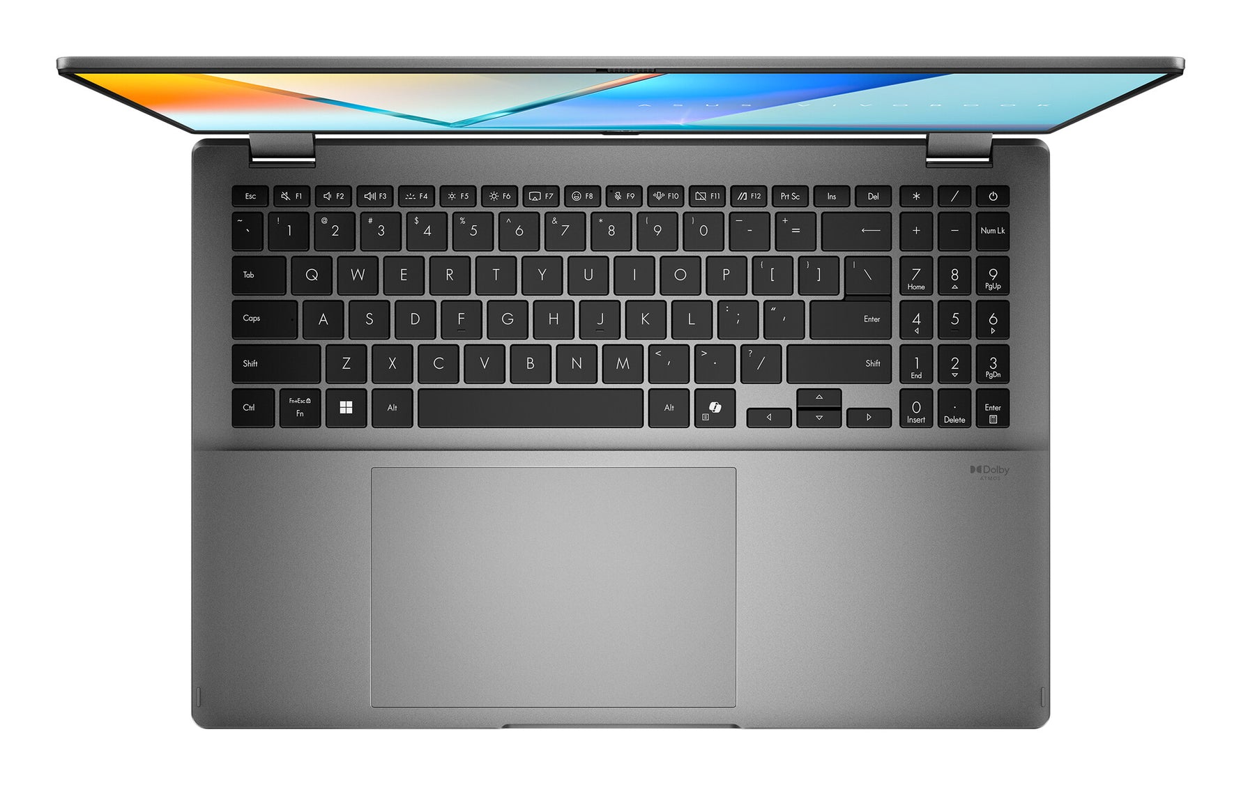 ASUS Vivobook 16 Flip TP3607SA-SI099W Copilot+ PC Intel Core Ultra 7 258V Hybride (2-in-1) 40,6 cm (16") Touchscreen WUXGA 32 GB LPDDR5x-SDRAM 1 TB SSD Wi-Fi 7 (802.11be) Windows 11 Home Nederlands Zwart, Grijs