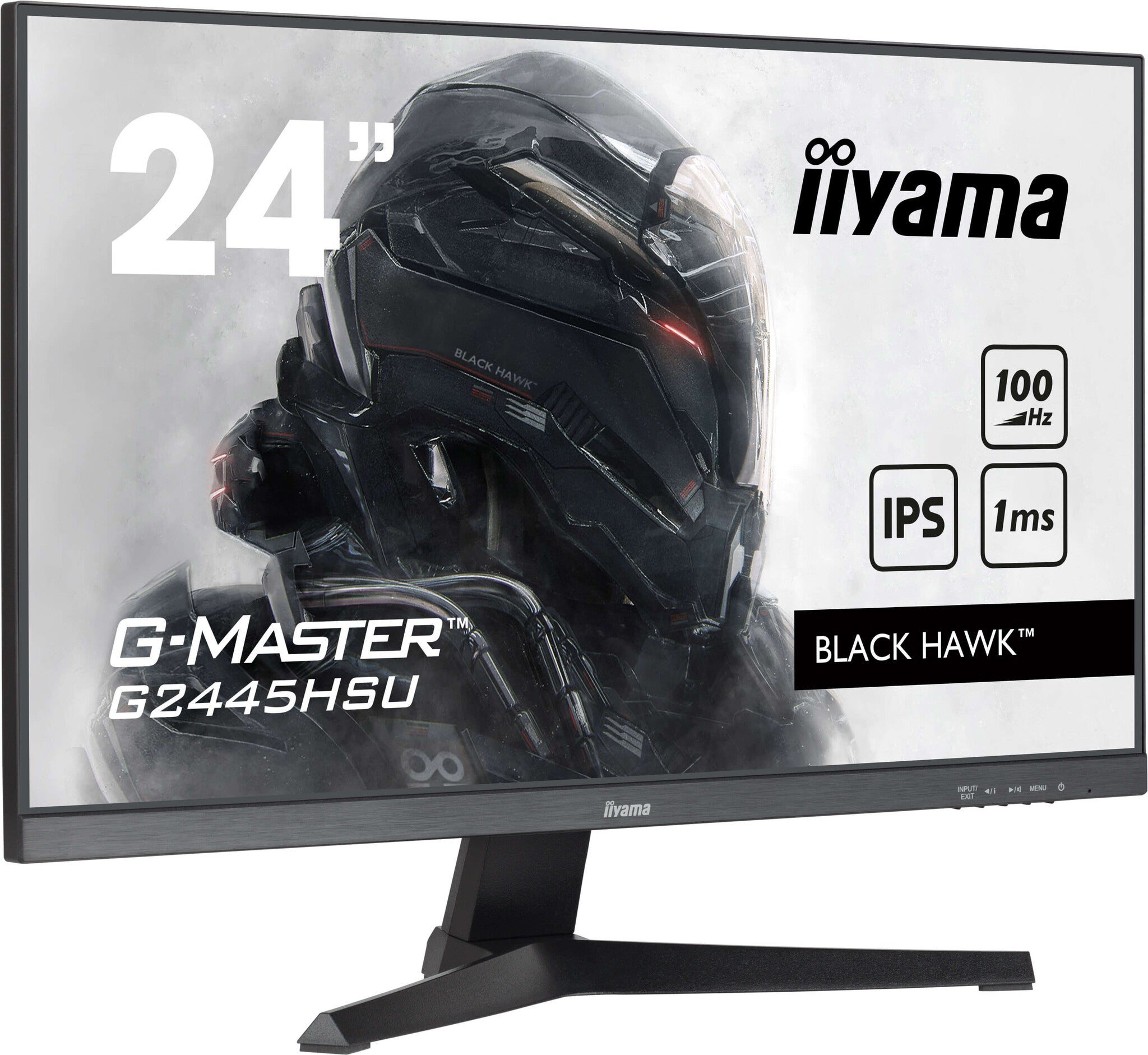 iiyama G-MASTER G2445HSU-B2 computer monitor 60,5 cm (23.8") 1920 x 1080 Pixels Full HD LCD Zwart