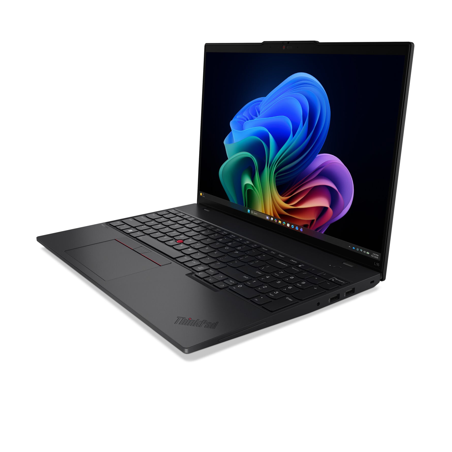 Lenovo ThinkPad L16 Gen 3 (AMD) Copilot+ PC AMD Ryzen AI 7 445 Laptop 40,6 cm (16") WUXGA 16 GB DDR5-SDRAM 512 GB SSD Wi-Fi 7 (802.11be) Windows 11 Pro Zwart Engels