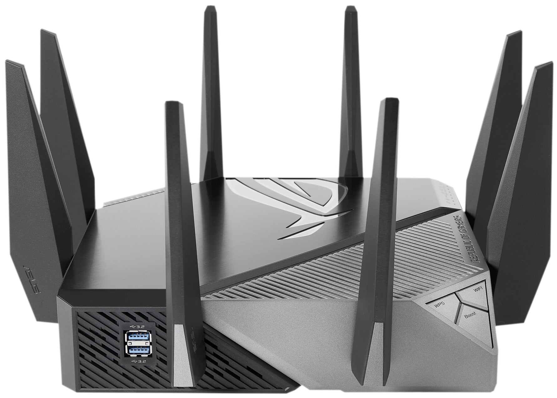 ASUS GT-AXE11000 draadloze router Gigabit Ethernet Tri-band (2,4 GHz / 5 GHz / 6 GHz) Zwart