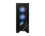 MSI MAG Forge 320R AIRFLOW Micro Tower Zwart, Transparant