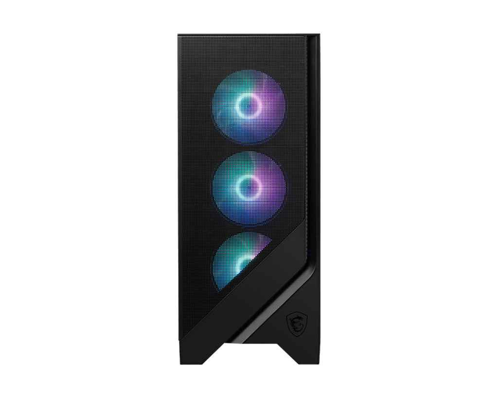 MSI MAG Forge 320R AIRFLOW Micro Tower Zwart, Transparant