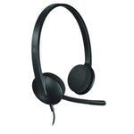 Logitech H340 Gaming Binaural Head-set w/ Mic [Wired, 20Hz-20KHz, Head-band, 1.8m, Black]