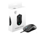 MSI FORGE GM320 muis Gamen Ambidextrous USB Type-A Optisch 12800 DPI