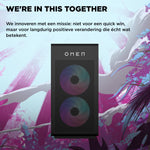 HP OMEN 35L Gaming DT GT16-1271nd PC NL AMD Ryzen™ 7 9800X3D 32 GB DDR5-SDRAM 2 TB SSD NVIDIA GeForce RTX 5070 Windows 11 Home Tower Zwart