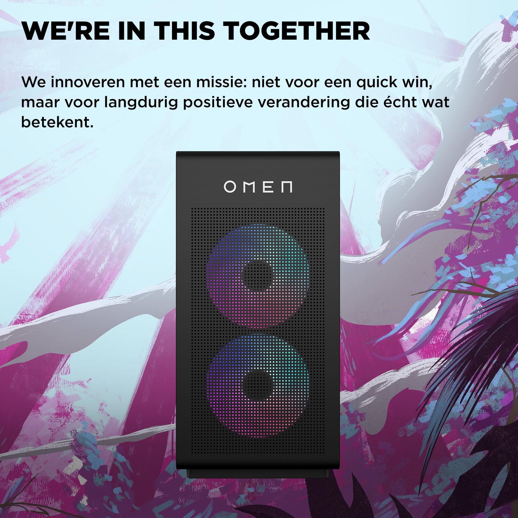 HP OMEN 35L Gaming DT GT16-1089nd PC NL AMD Ryzen™ 9 9900X3D 32 GB DDR5-SDRAM 2 TB SSD NVIDIA GeForce RTX 5080 Windows 11 Home Tower Zwart