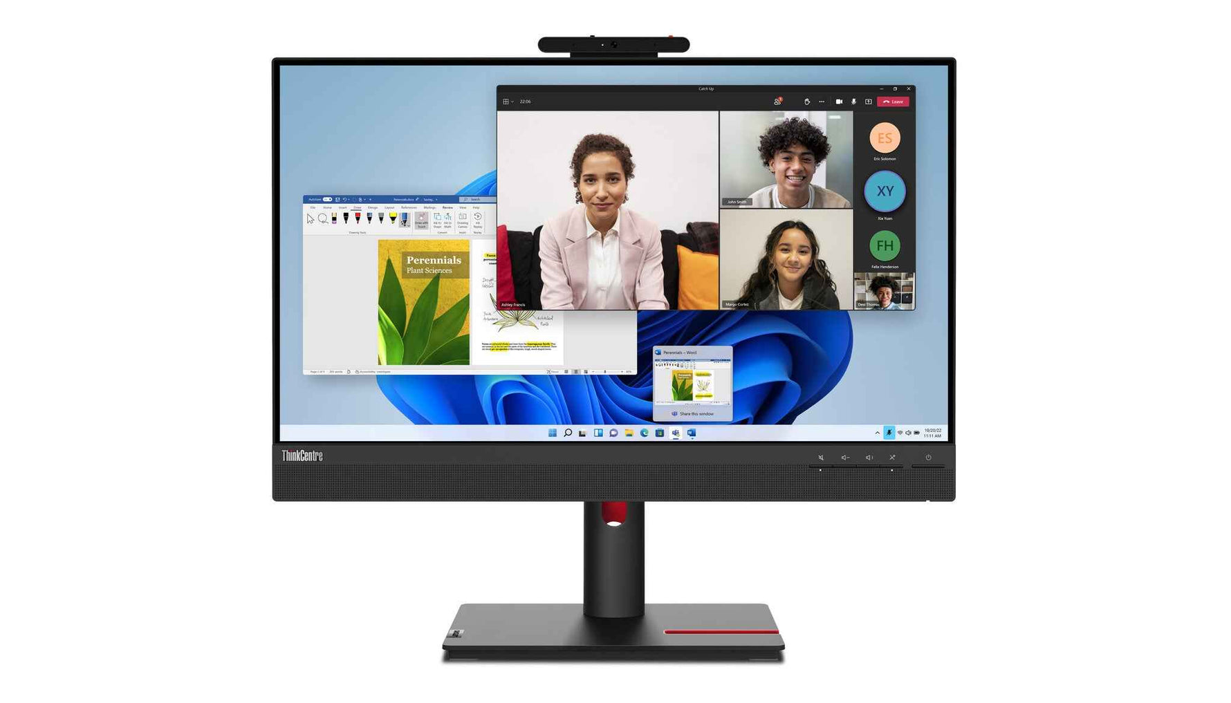 Lenovo ThinkCentre Tiny-In-One 24 Gen 5 LED display 60,5 cm (23.8") 1920 x 1080 Pixels Full HD Zwart