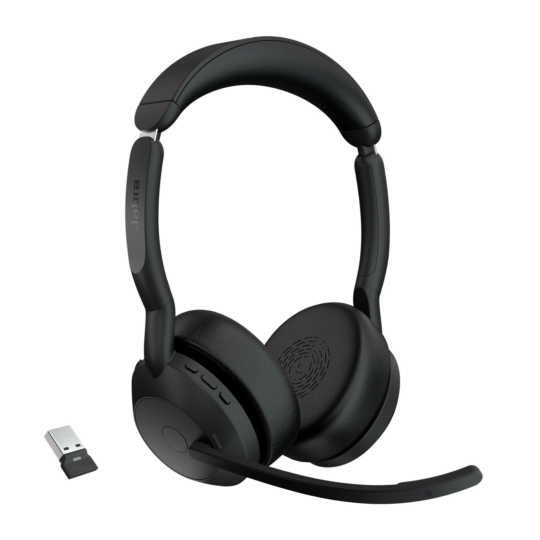 Jabra Evolve2 55 Headset Draadloos Hoofdband Kantoor/callcenter USB Type-C Bluetooth Oplaadhouder