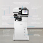 HP LaserJet Enterprise Flow M636z Draadloos Multifunction Zwart-wit Printer, Kopieerapparaat, scanner; dubbelzijdig