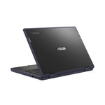 ASUS BR1104FTA-NS0368XA Intel® N N150 Hybride (2-in-1) 29,5 cm (11.6") Touchscreen HD 8 GB LPDDR5-SDRAM 128 GB UFS Wi-Fi 6E (802.11ax) Windows 11 Pro Education Grijs AZERTY Belgisch