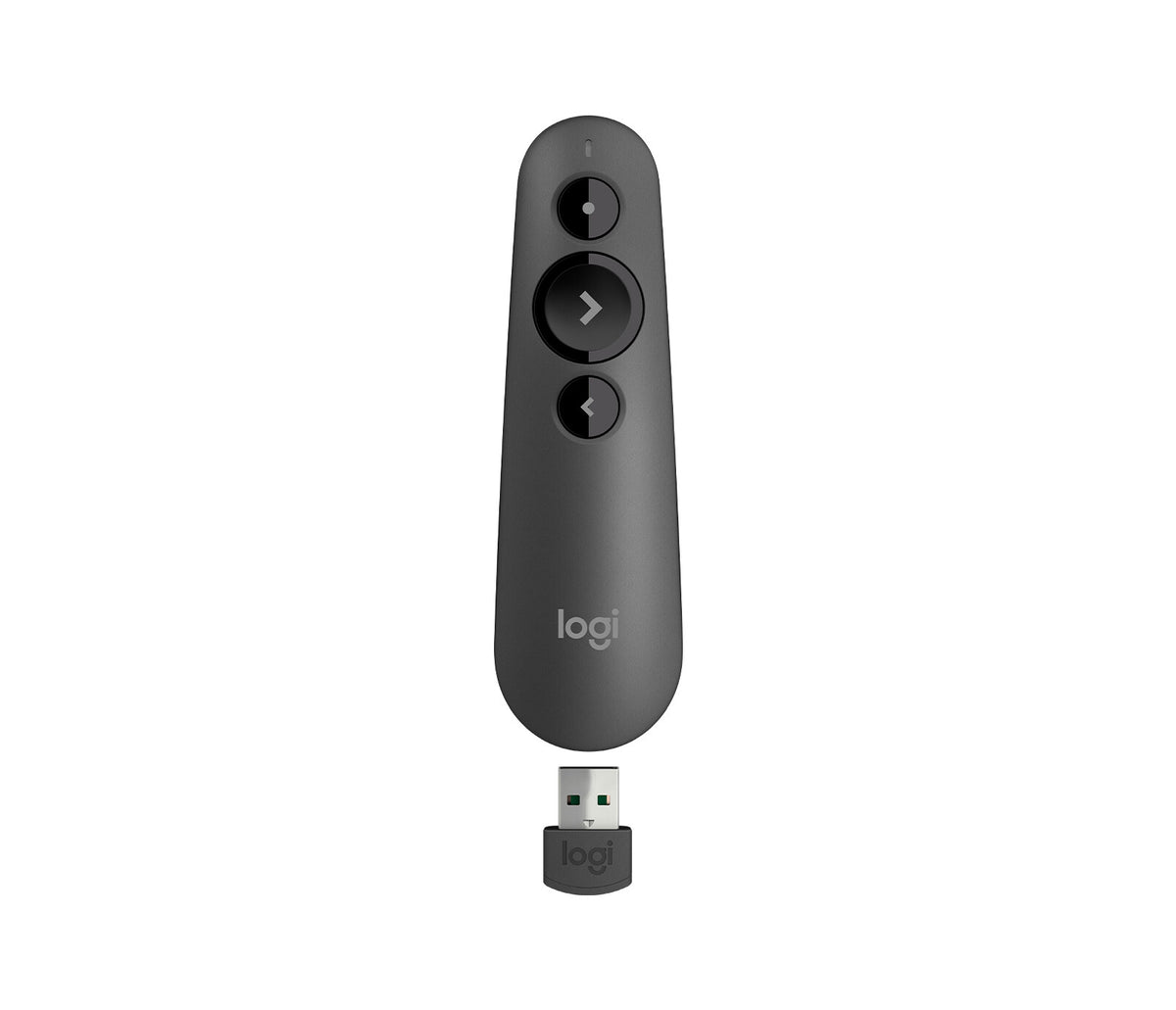 Logitech R500 Laser Presentation Remote Graphite