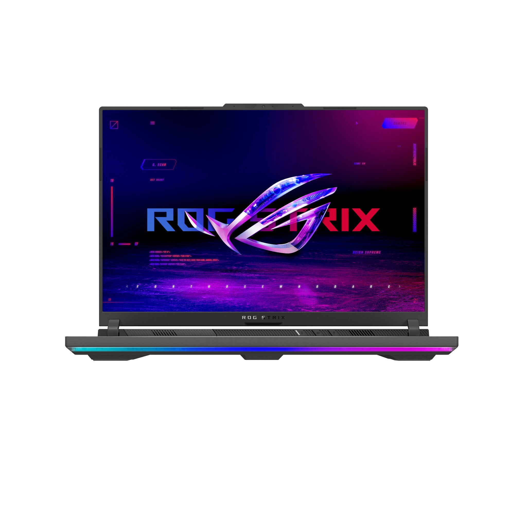 ASUS ROG Strix G16 G614FR-S5013W Copilot+ PC AMD Ryzen™ 9 Laptop 40,6 cm (16") WQXGA 32 GB DDR5-SDRAM 2 TB SSD NVIDIA GeForce RTX 5070 Ti Wi-Fi 6E (802.11ax) Windows 11 Home Nederlands Zwart, Groen, Grijs
