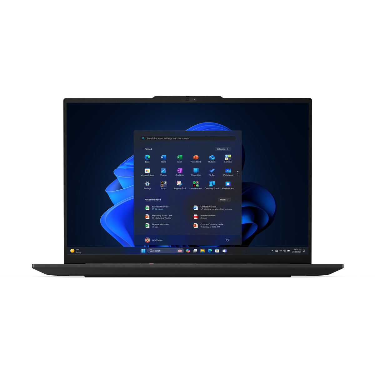 Lenovo ThinkPad E16 Gen 3 (Intel) Copilot+ PC Intel Core Ultra 5 228V Laptop 40,6 cm (16") WUXGA 32 GB LPDDR5x-SDRAM 1 TB SSD Wi-Fi 6E (802.11ax) Windows 11 Pro Engels Zwart