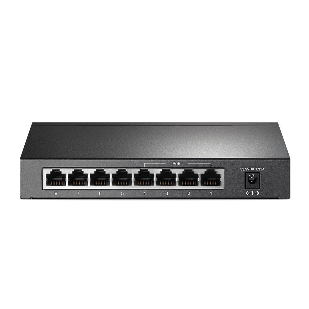 TP-Link TL-SF1008P Unmanaged Fast Ethernet (10/100) Power over Ethernet (PoE) Zwart