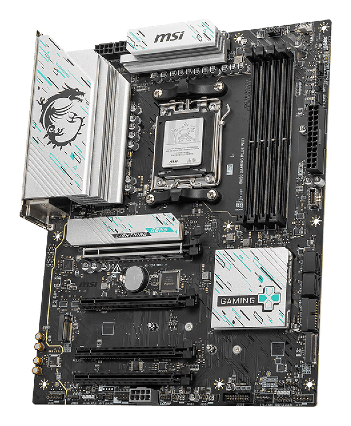 MSI B850 GAMING PLUS WIFI moederbord AMD B850 Socket AM5 ATX