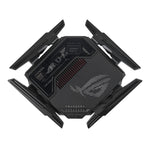 ASUS ROG Rapture GT-BE98 draadloze router 10 Gigabit Ethernet Quad-band (2.4 GHz / 5 GHz-1 / 5 GHz-2 / 6 GHz) Zwart