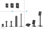 Neomounts DS15-632BL1 Tablet standaard bureau - max 3 kg - vergrendelbaar