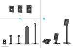 Neomounts WL15-601BL1 Tablethouder - 10.9-11" | 25,4-27,9 cm - vergrendelbaar
