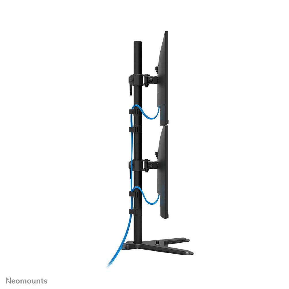Neomounts DS45-600BL2V Monitorstandaard voor twee schermen 10-32"