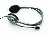 Logitech 981-000271 H110 Stereo Headset [3.5mm, Microfoon, Binaurale, Zwart]