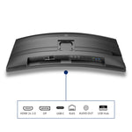 Philips 5000 series 34B2U5600C/00 computer monitor 86,4 cm (34") 3440 x 1440 Pixels Dual QHD LCD Grijs