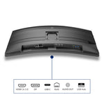 Philips 5000 series 34B2U5600C/00 computer monitor 86,4 cm (34") 3440 x 1440 Pixels Dual QHD LCD Grijs