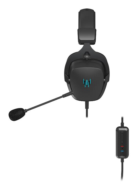 Acer Predator Galea 370 PHW350 Headset Bedraad Hoofdband Gamen USB Type-A Zwart