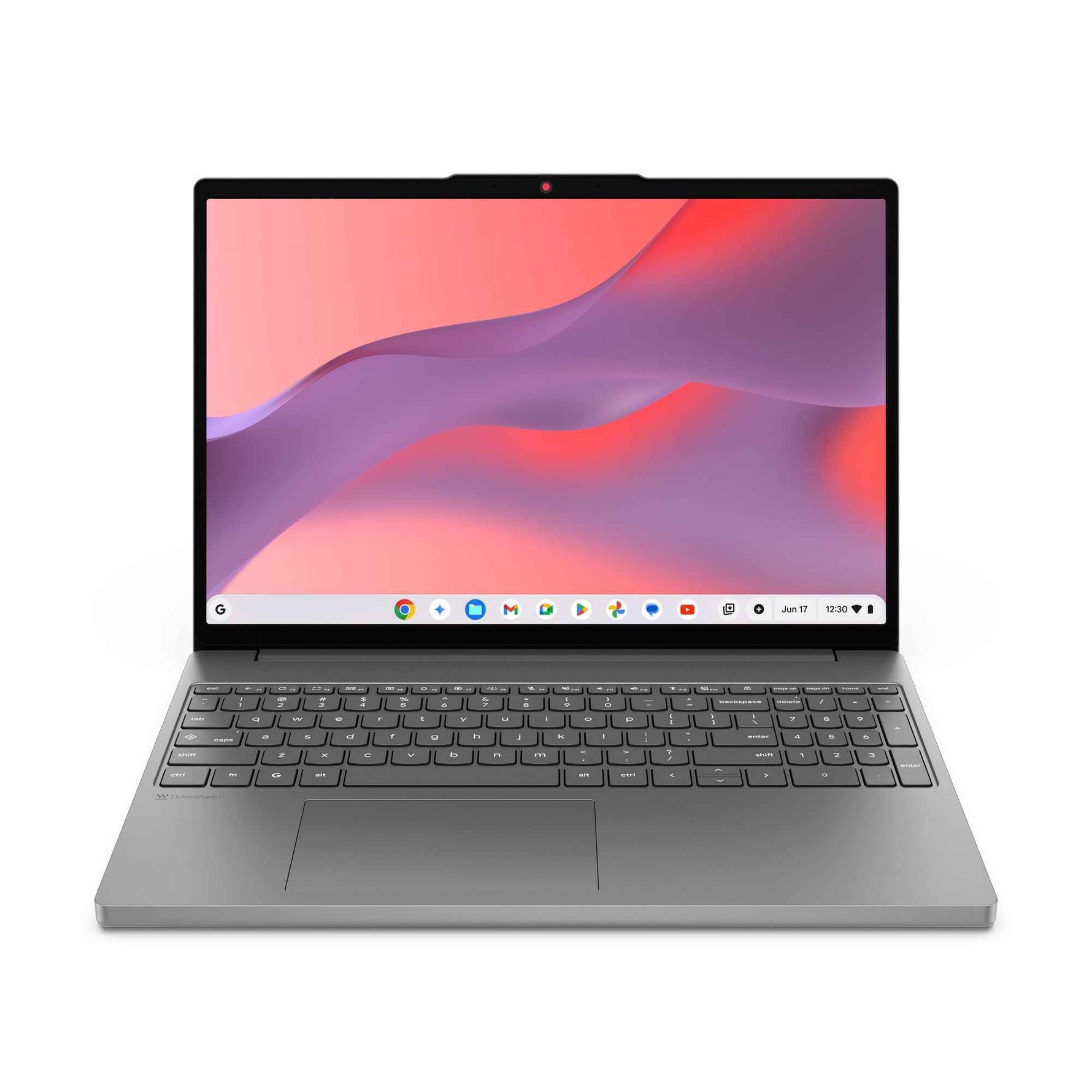 Lenovo Chrome 15ITN10 Intel® N N150 Chromebook 38,9 cm (15.3") WUXGA 4 GB LPDDR5x-SDRAM 64 GB UFS Wi-Fi 6E (802.11ax) ChromeOS Belgisch Grijs