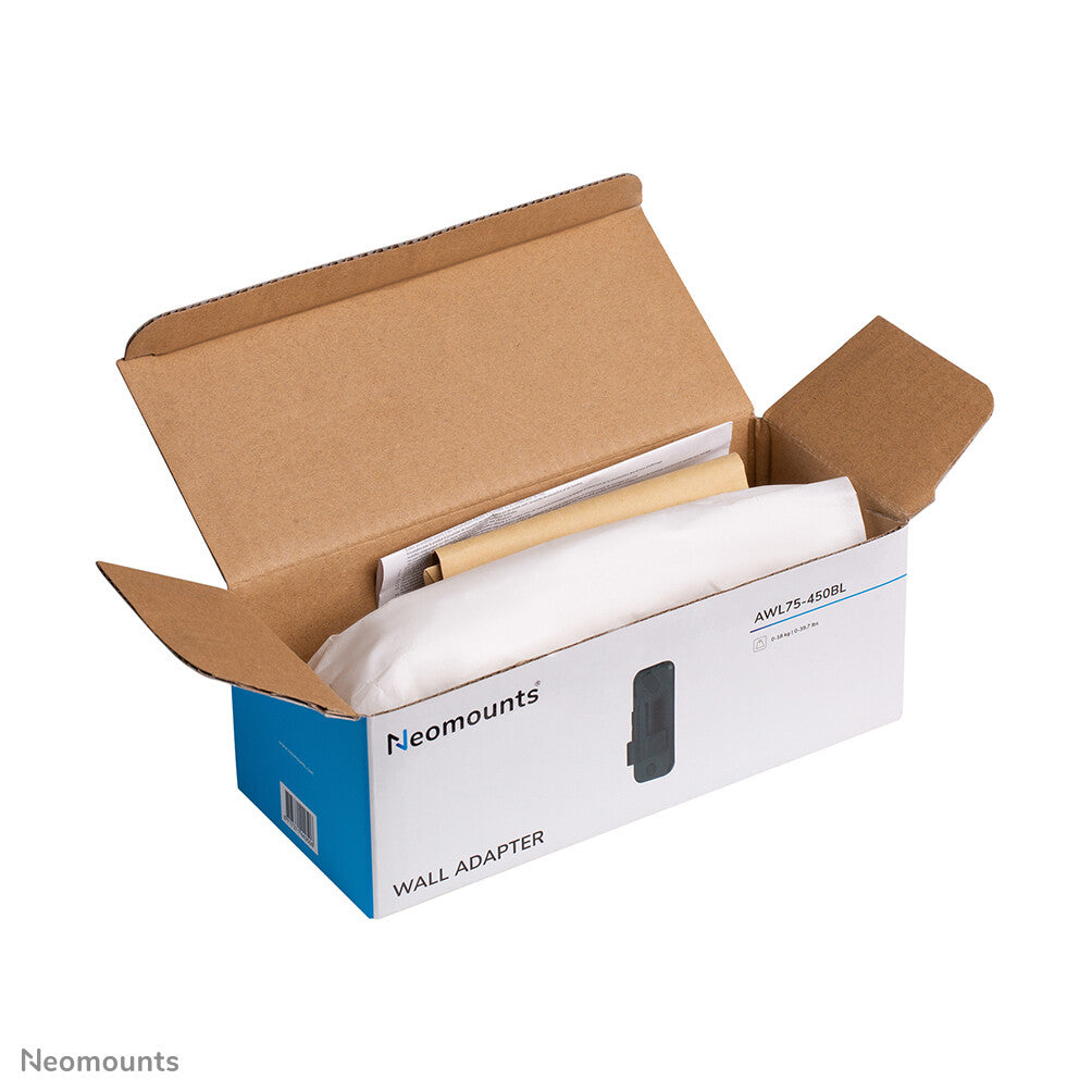 Neomounts AWL75-450BL Muuradapter monitorarm