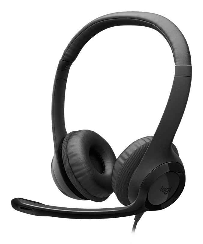 Logitech H390 USB-C Hdst-MIDNIGHT BK-EMEA28i-935