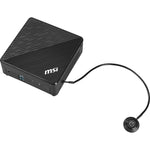 MSI Cubi 5 12M-002EU Intel® Core™ i5 i5-1235U 8 GB DDR4-SDRAM 512 GB SSD Windows 11 Pro Mini PC Zwart
