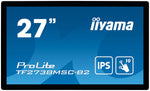 iiyama ProLite TF2738MSC-B2 computer monitor 68,6 cm (27") 1920 x 1080 Pixels Full HD LED Touchscreen Multi-gebruiker Zwart